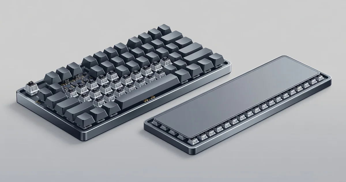 Featured image: Professional featured image for: Mechanical Keyboard Vs Membrane Keyboard: Key Differences: Everythi