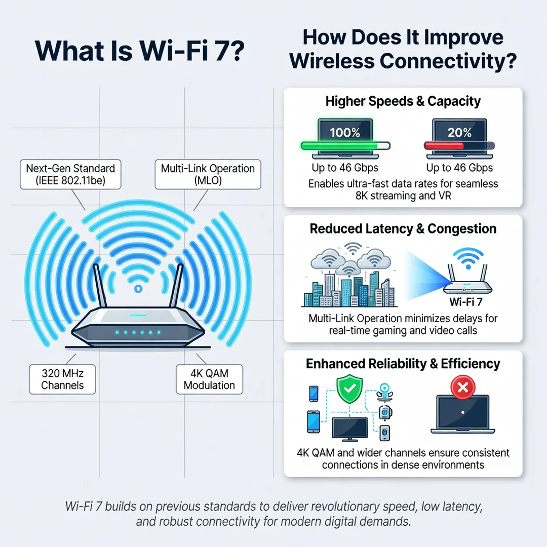 Step 1: Illustration for step: Understand the fundamentals related to What Is Wi-Fi 7 and How Does It Improv