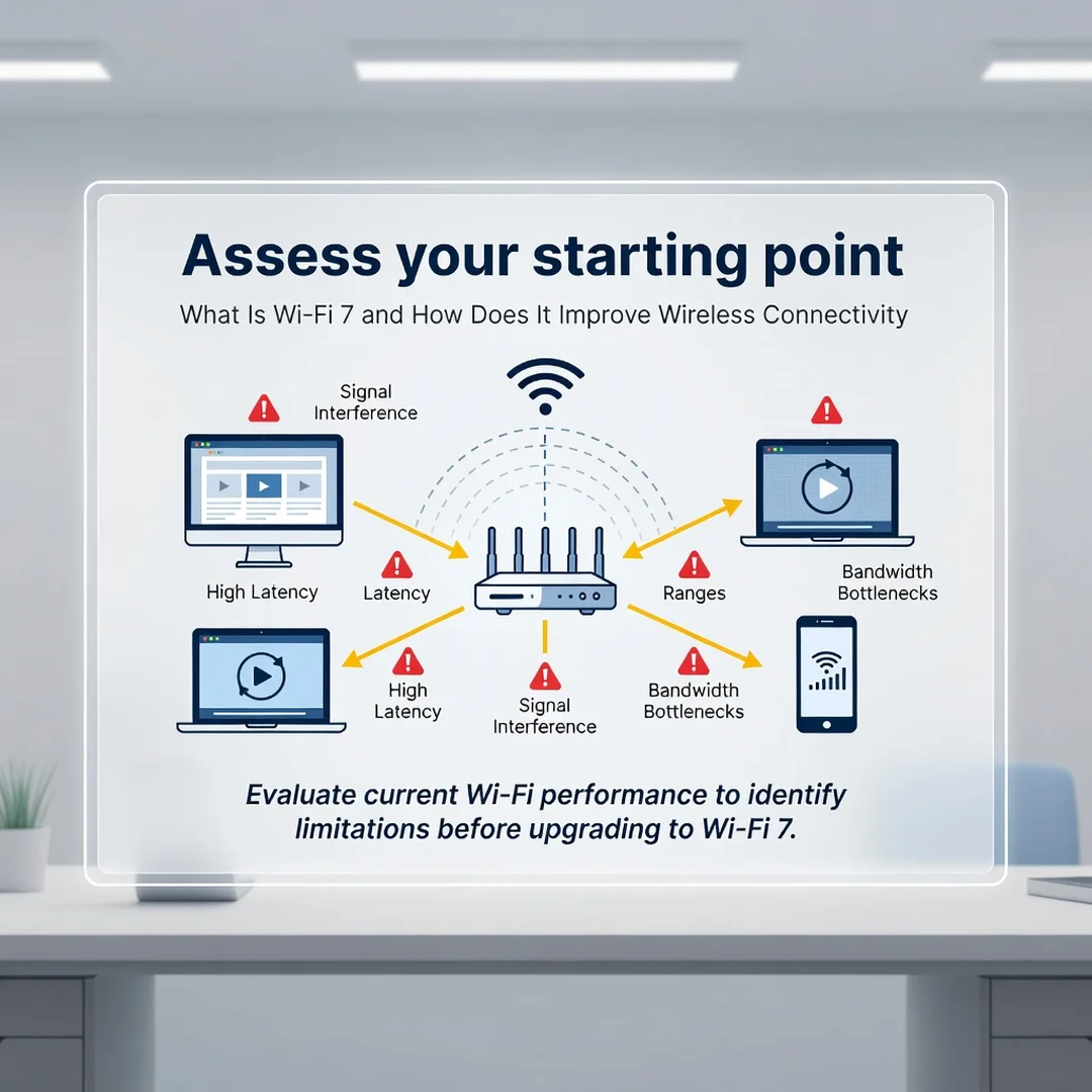 Step 2: Illustration for step: Assess your starting point related to What Is Wi-Fi 7 and How Does It Improve