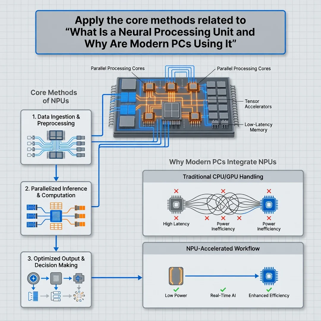 Step 5: Illustration for step: Apply the core methods related to What Is a Neural Processing Unit and Why Ar