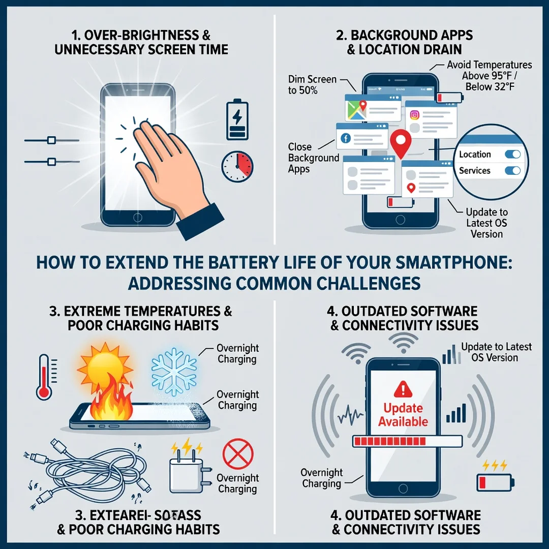 Step 7: Illustration for step: Address common challenges related to How to Extend the Battery Life of Your S